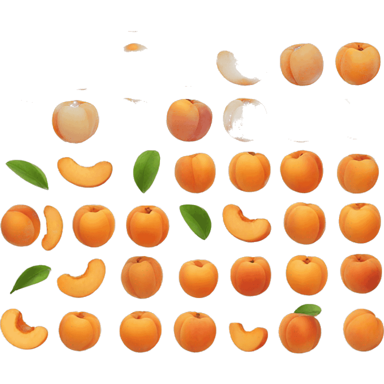 Apricot emoji