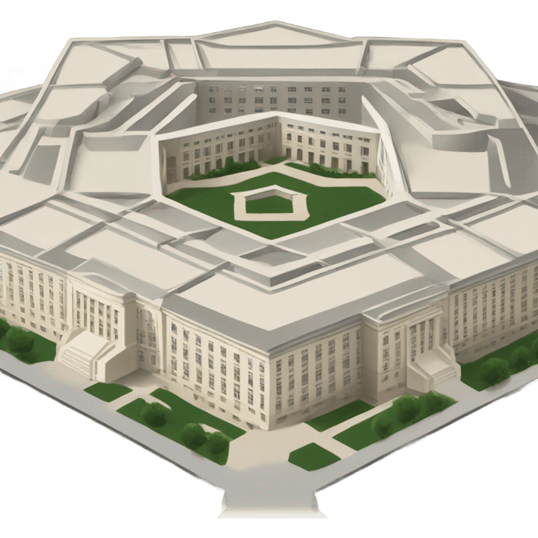 The Pentagon, usa building emoji