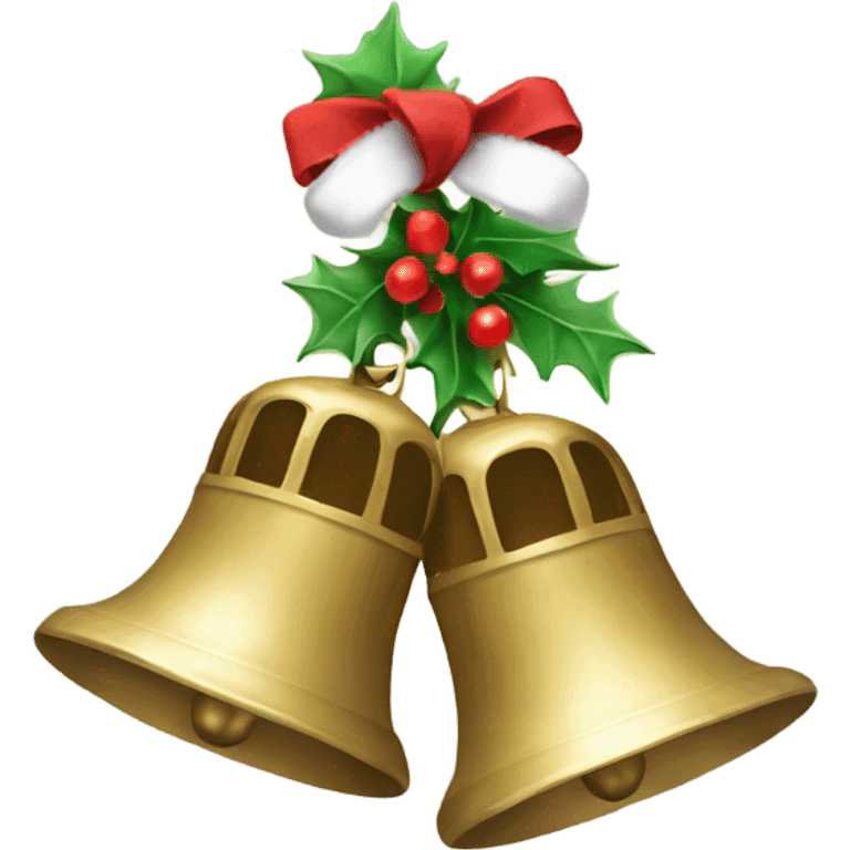 2 christmas bells emoji