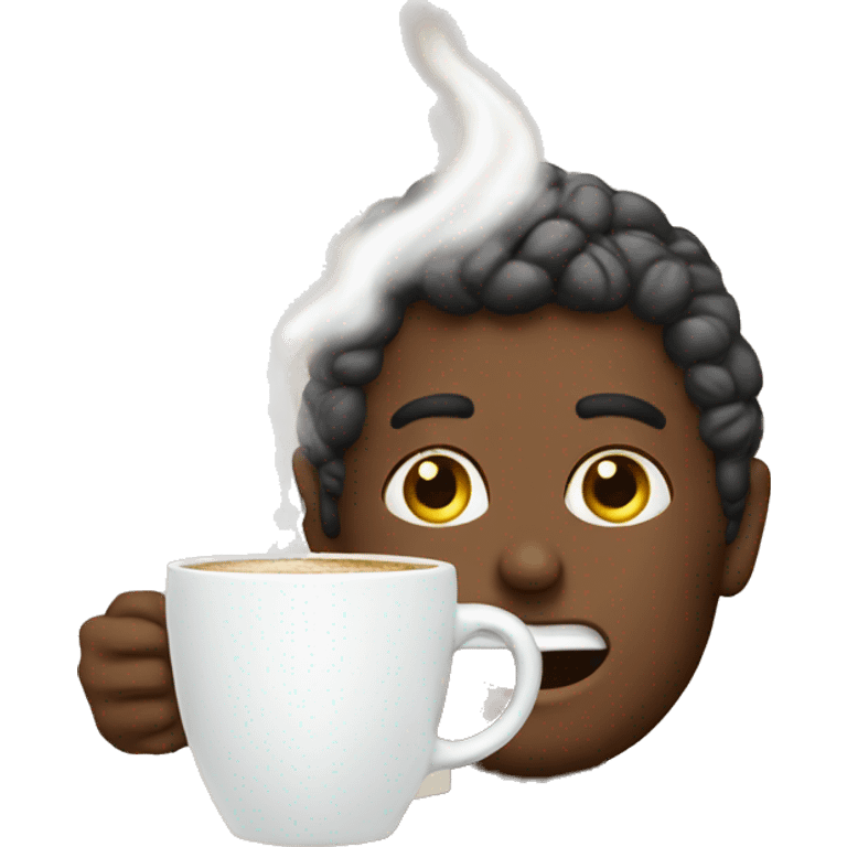 coffee with god emoji