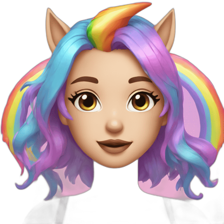 hot-catgirl-egirl-with-swim-suit-rainbow-unicorn emoji