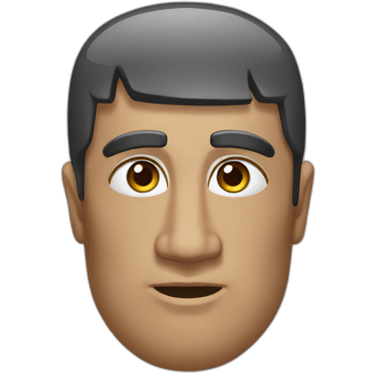 saluting-Easter-island-head emoji