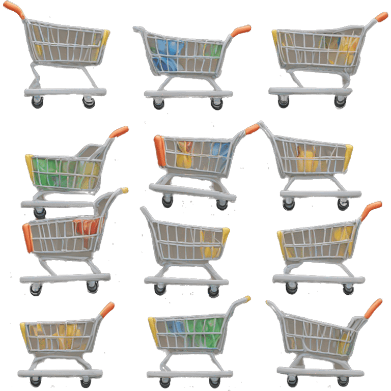 Shopping carts  emoji