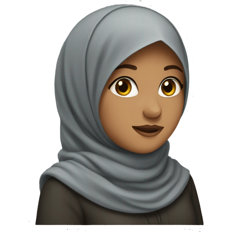 girl wearing the hijab emoji