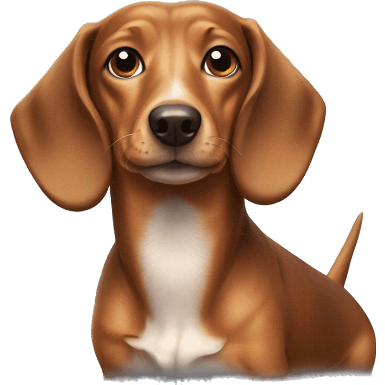 Dachshund hound emoji