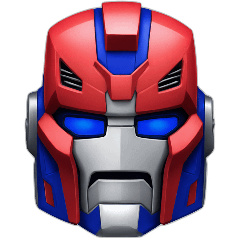 optimus prime face emoji