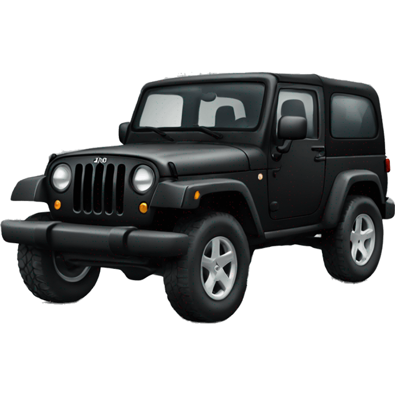 Black jeep emoji