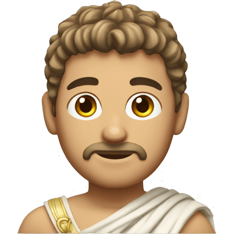  Greek guy toga  emoji