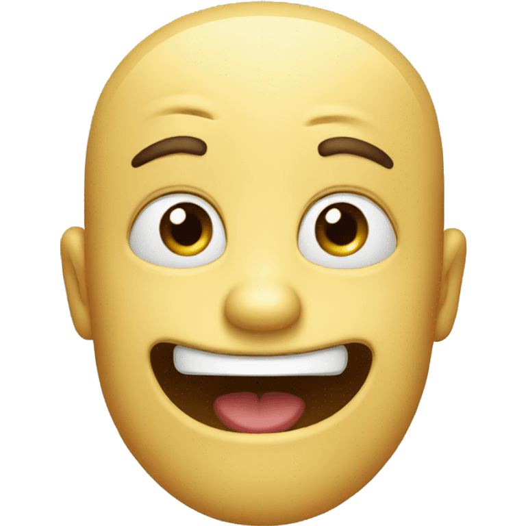 an funny face emoji