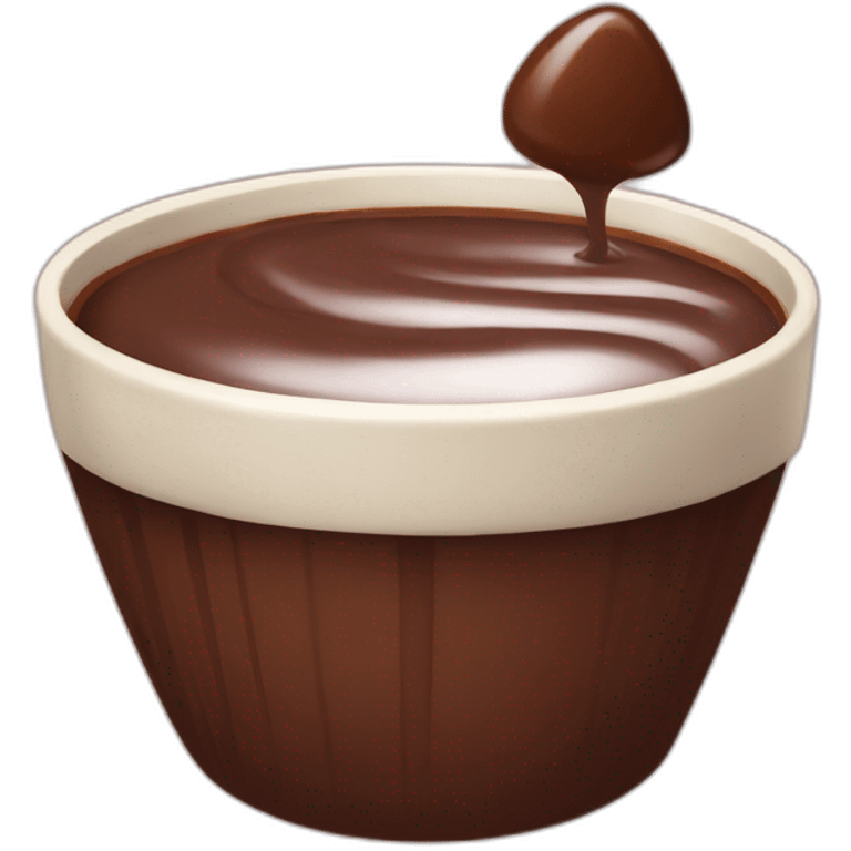 Chocolate cup emoji