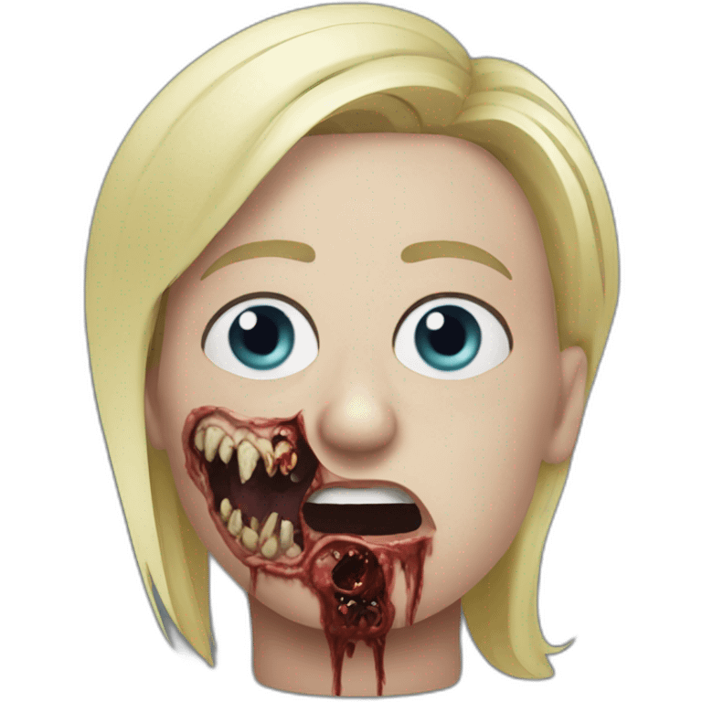 zombie marine lepen emoji