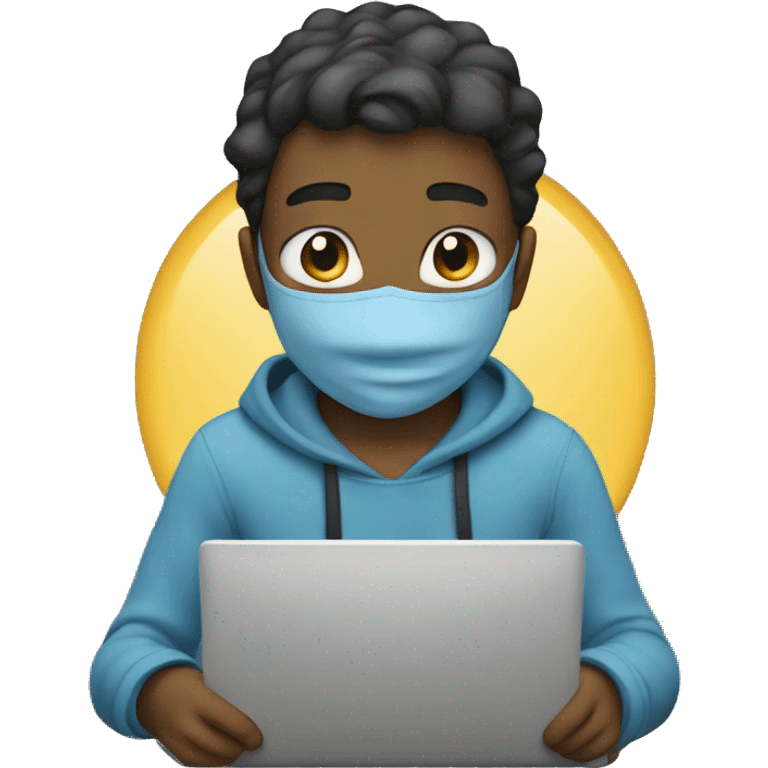 boy coding emoji