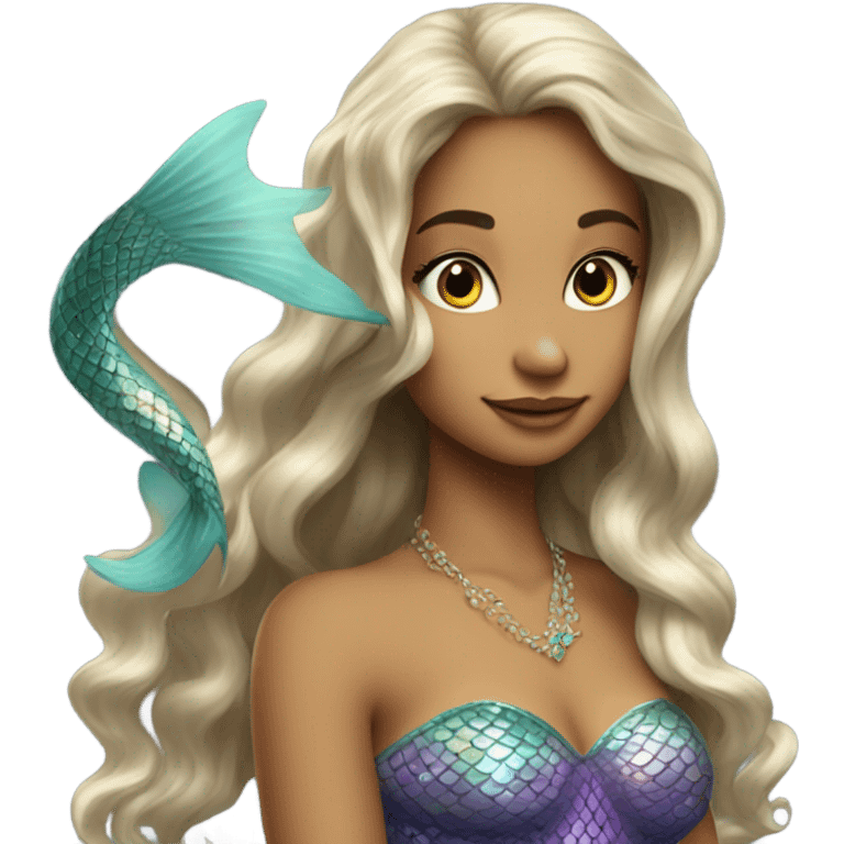 mermaid of the sea no woke emoji