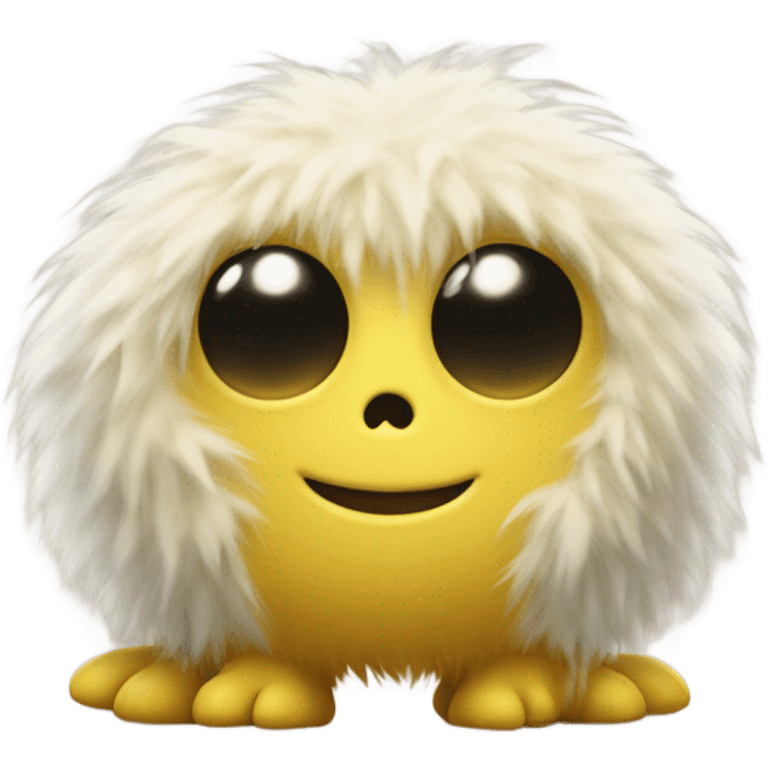 kind funny yellow baby monster emoji