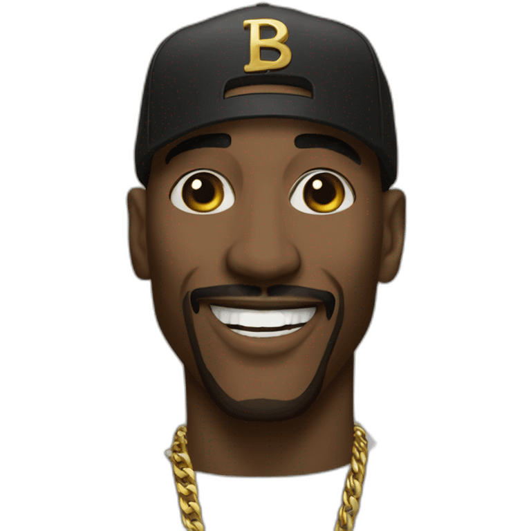 Rakim rapper smile emoji