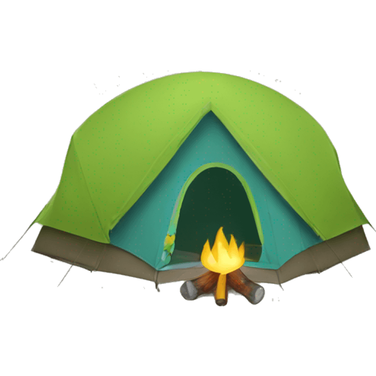 camping emoji