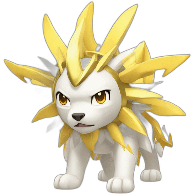 Solgaleo pokemon sun and moon emoji