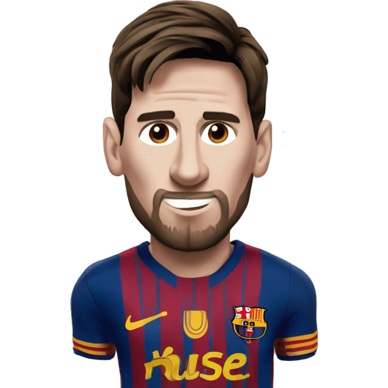 barcelona lionel messi emoji