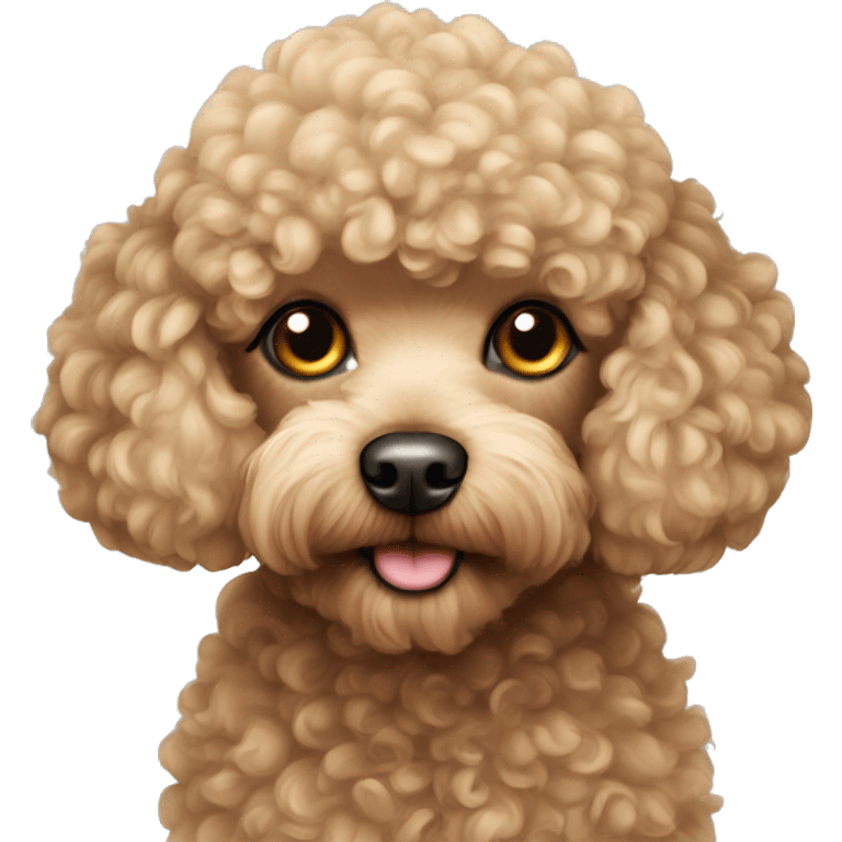 Toy poodle  emoji