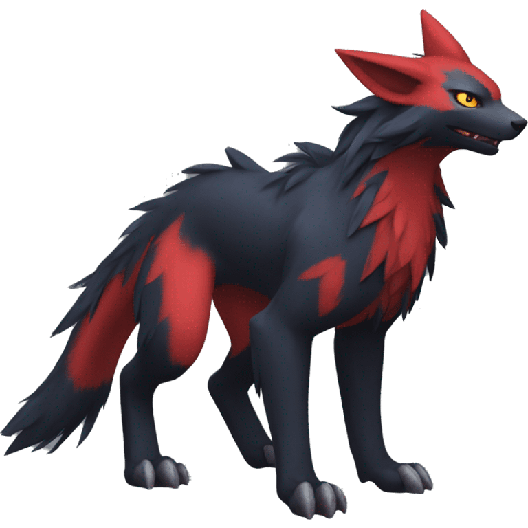 Nargacuga-Litten-Zoroark full body emoji