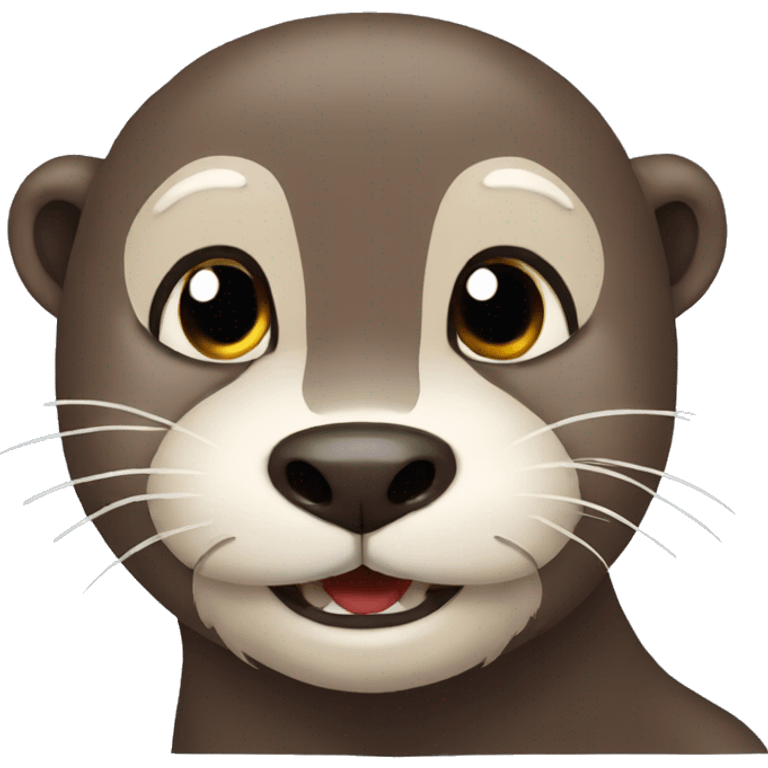 otter crazy emoji