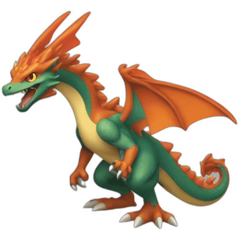 Dracaufeu pokemon emoji