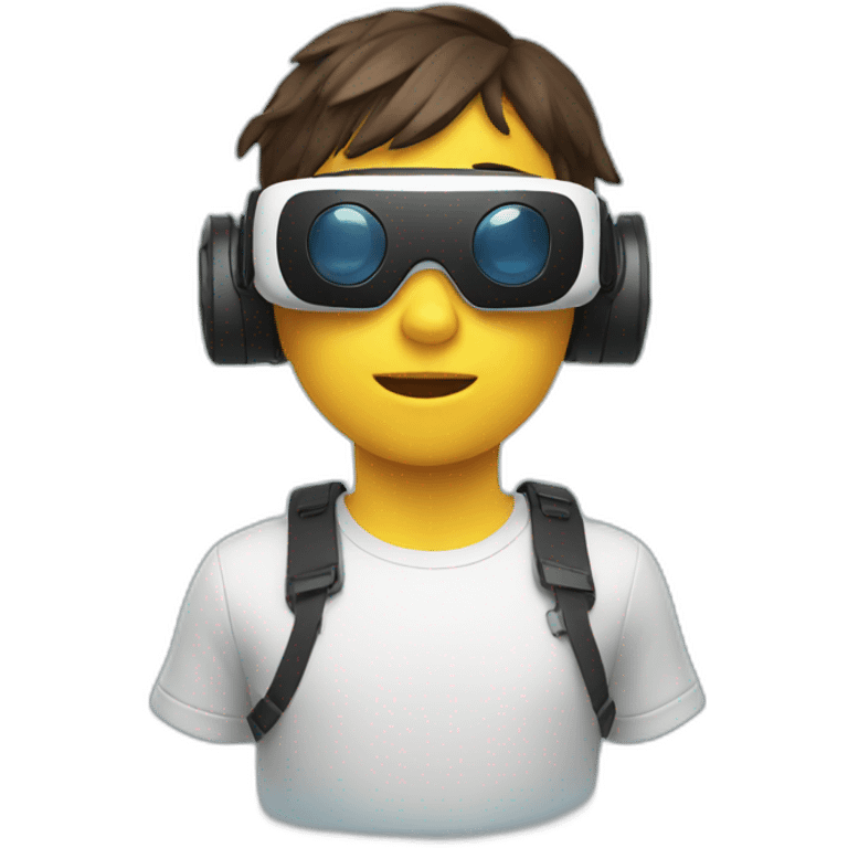 boy vr headset emoji