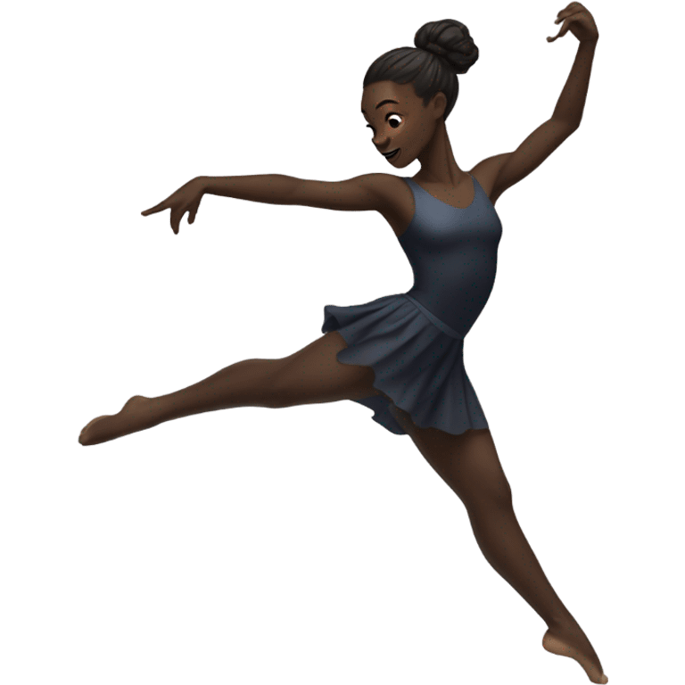 black dancer emoji