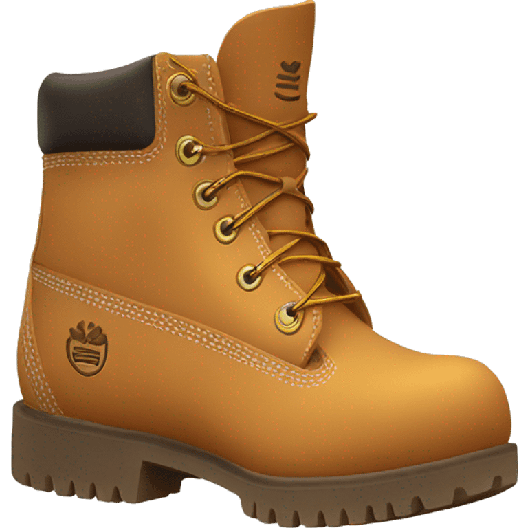 Timberland boots emoji