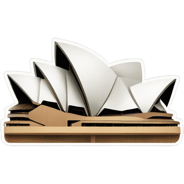 Sydney opera house emoji