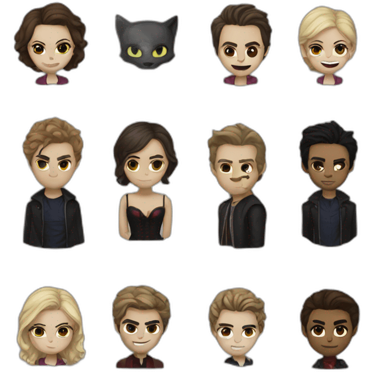 the vampire diaries emoji