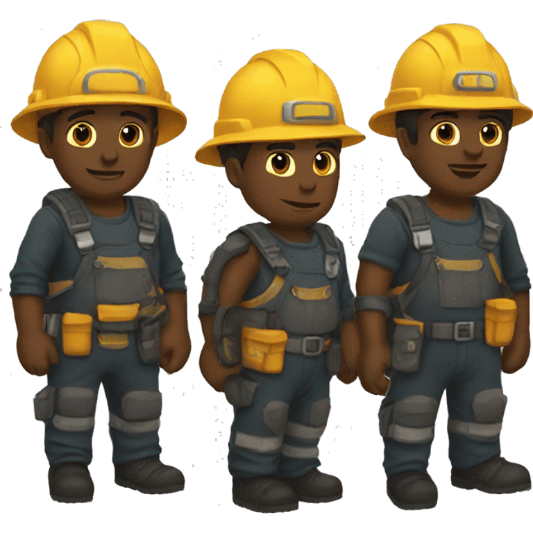 mining squad emoji