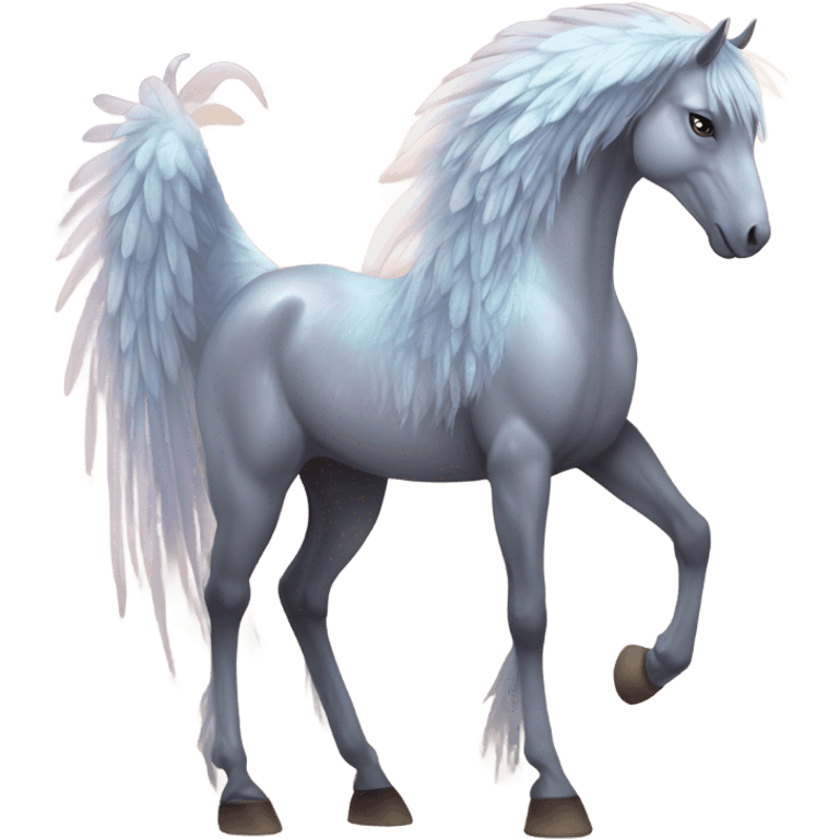 Angel horse emoji