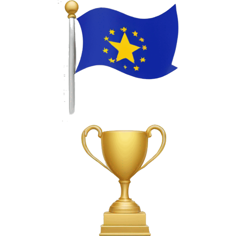 european-union-flag on trophee circle emoji