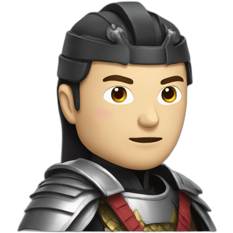 Elon Musk samurai emoji