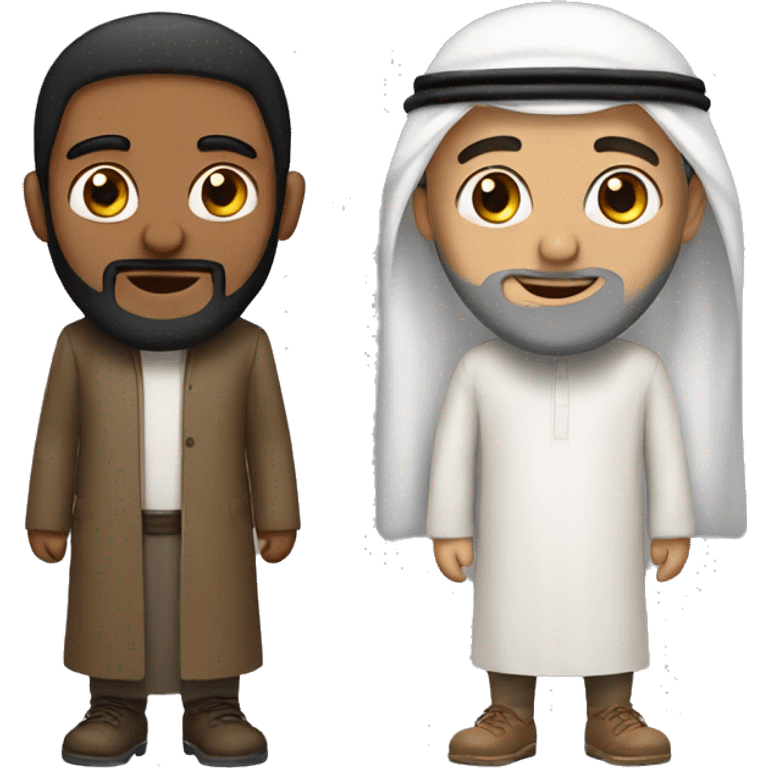 Arab and Israeli emoji