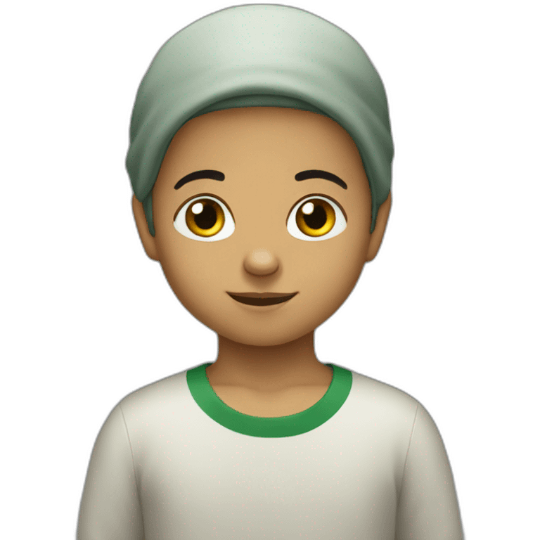 tiny algerian kid emoji