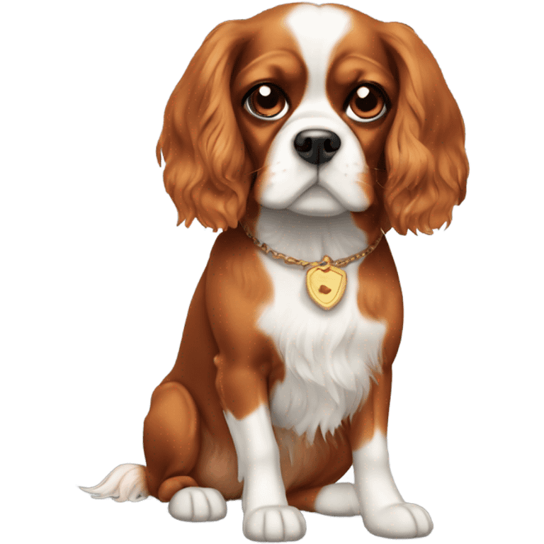 dog cavalier king emoji