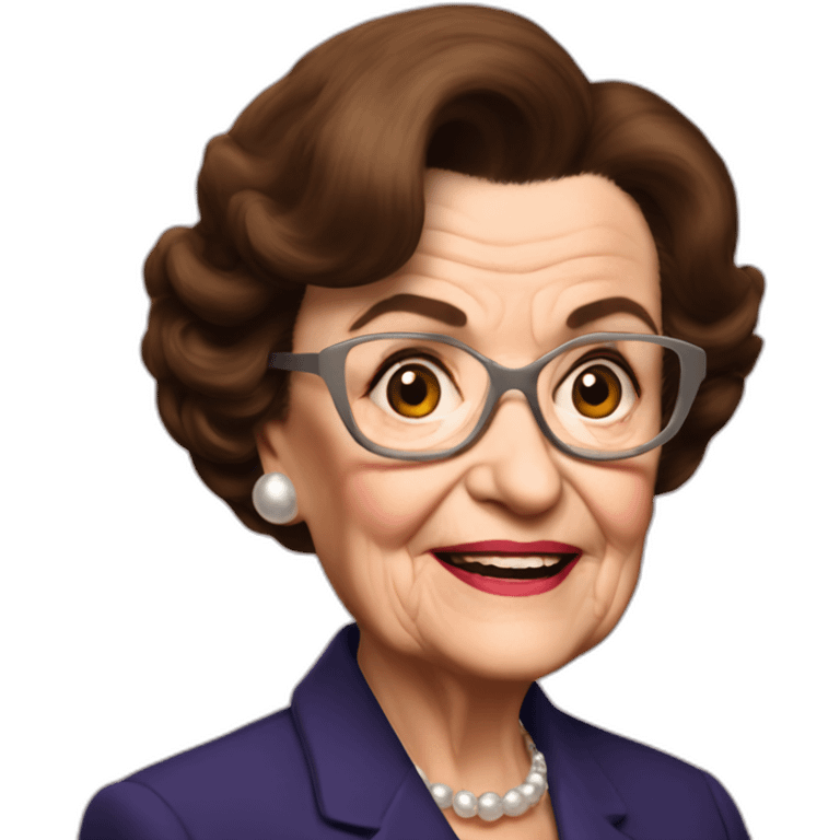 dianne feinstein emoji