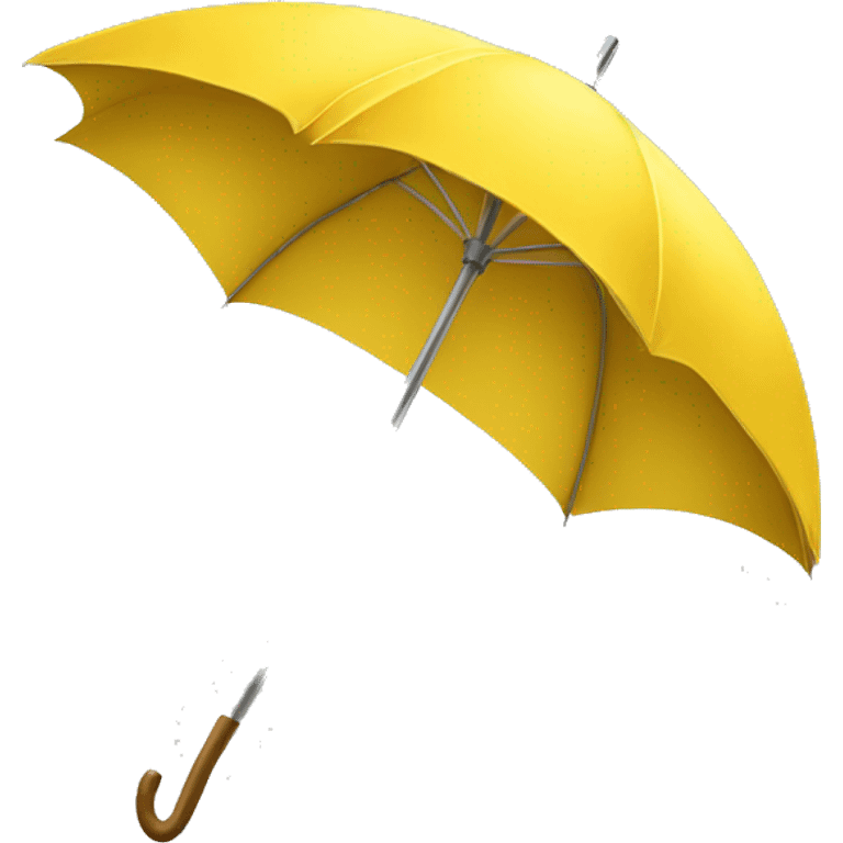 yellow umbrella emoji