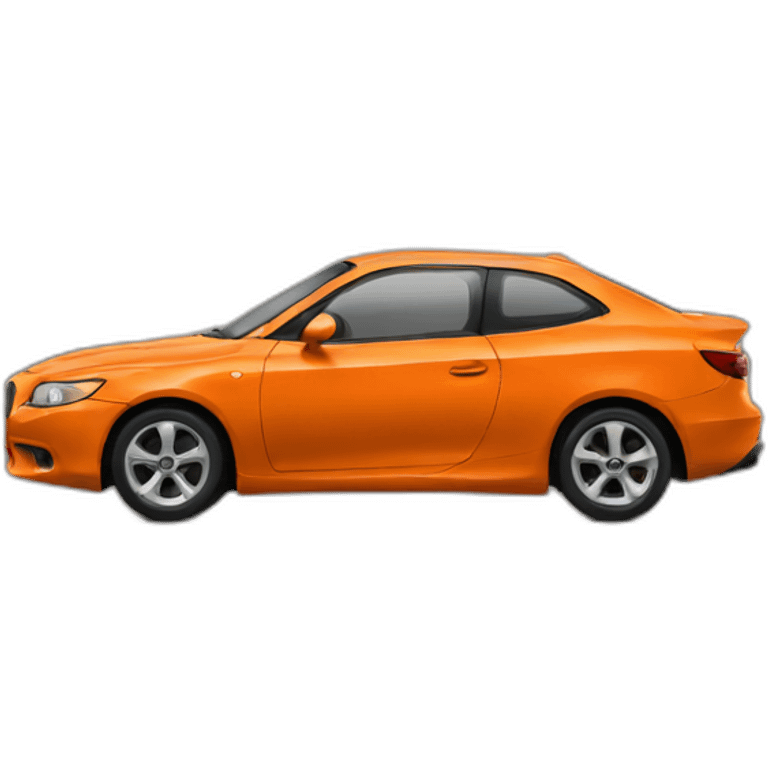 car orange emoji