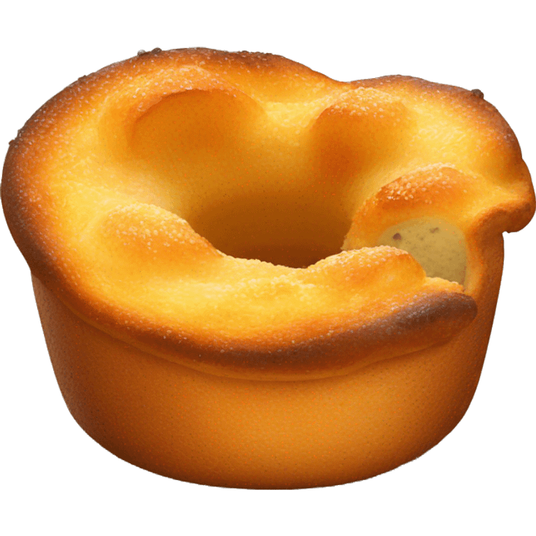 Yorkshire pudding and poppy seeds emoji