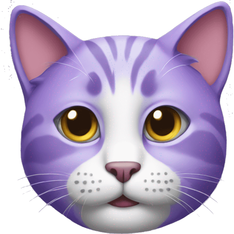 purple cat emoji