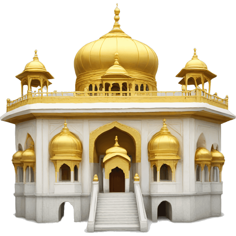 Sikh golden temple  emoji