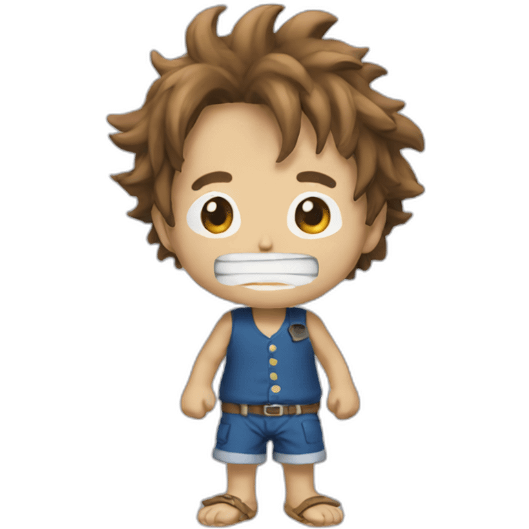 one-piece-ruffy emoji