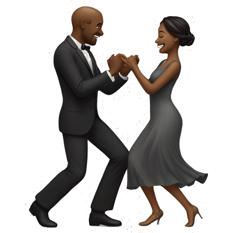 Husband and wife dancing  emoji