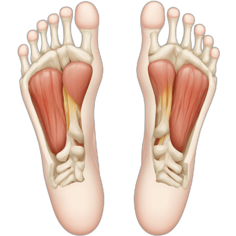 foot anatomy emoji