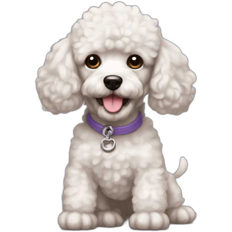 Jack the poodle puppie emoji