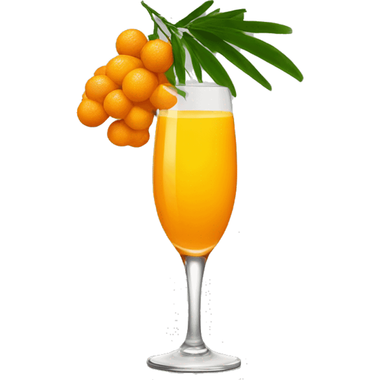 mimosa orange emoji