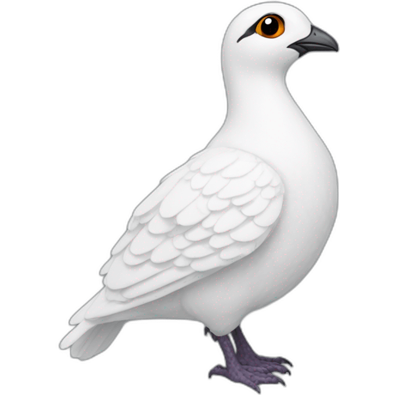 male Rock Ptarmigan emoji